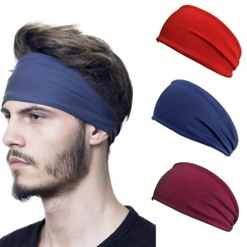 Sports Sweat - proof Headband, Quick - drying, Breathable and Sweat - absorbing, Essential for Running and Fitness Yoga. - The world bestselling 