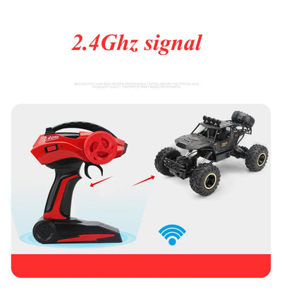 New 4WD RC Car 1:12 Off Road 4x4 Remote Control Cars Radio Buggy Truck Racing Drift with Led Lights Toys Gift for Children Adult