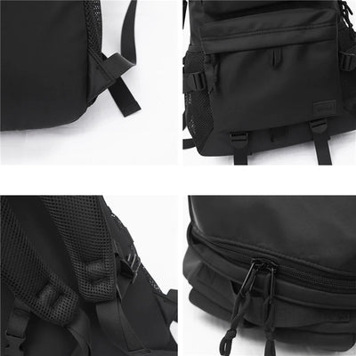 New Backpack Black Anti Theft Splashproof Fashion Bag For Teens Travel  Multifunctional Men Knapsack Outdoor Teenage Mochila