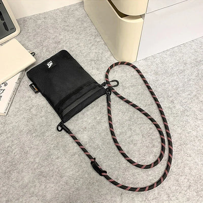 Original Design Nylon Messenger Bag Unisex Waterproof Crossbody Shoulder Bag for Men Women Urban Streetwear Travel Phone Storage