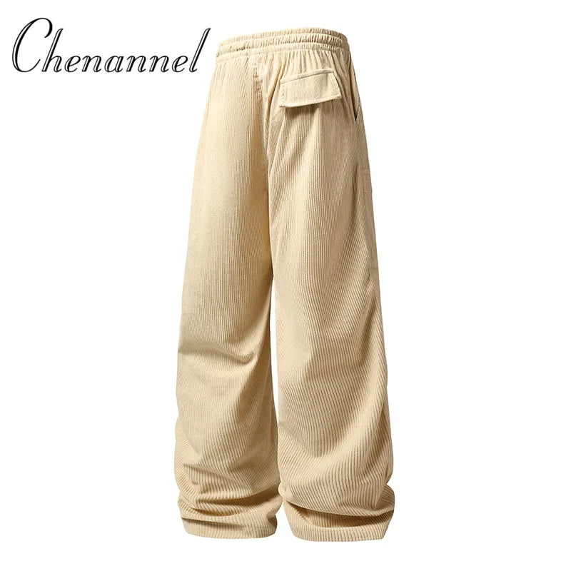 Men's clothing casual pants man pants oversized autumn new fashion cargo pants big plus size mens clothing high quality trousers - The world bestselling 