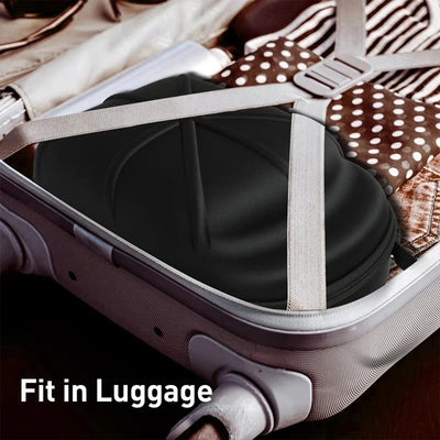 Portable Outdoor Travel Hat Carrier Case Cap Storage Hard Shell Hat Protective Box Hat Travel Case Baseball Cap Carrying Bag EVA