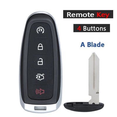 KEYECU M3N5WY8609 315MHz 433MHz ID46 4D63 Chip Smart Remote Key Fob for Ford Edge Escape Explorer Taurus Flex Focus Lincoln MKX