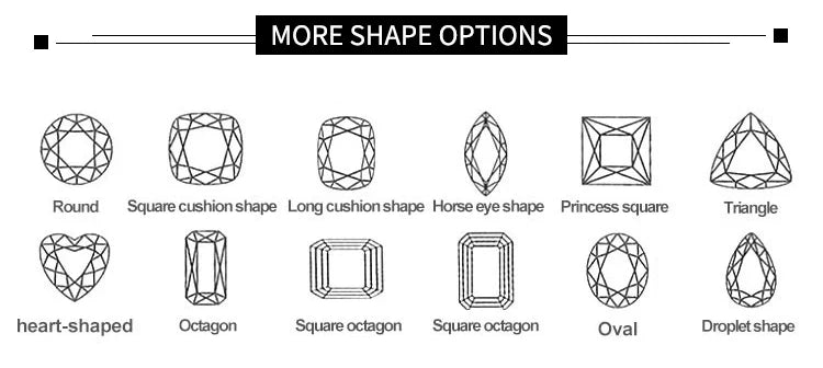 Luxury Full Moissanite Diamond Rings For Women Original 925 Sterling Silver Jewelry 18k Gold Plated Lady's Rings