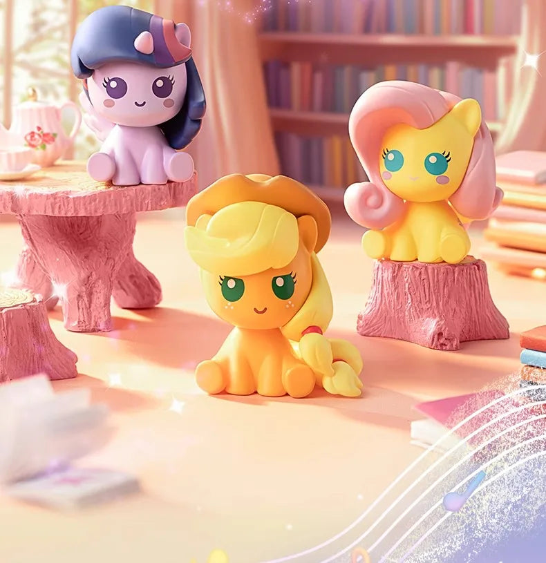 New My Little Pony Blind Box Friendship Is The Magic Bottle Mini Doll Cute Desktop Ornaments Trend Toys Children'S Birthday Gift