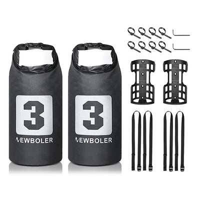 3L/7L Bike Fork Bag Waterproof Roll Top Dry Bag Bicycle Fork Bag Cycling Pack Bike Pannier New bicycle bag 2024