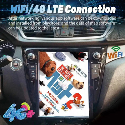 DSP Carplay Vertical Screen For Nissan X-Trail Xtrail X Trail T32 Qashqai J11 2012 - 2025 Navi 12.1" Android 15 Car Radio Stereo