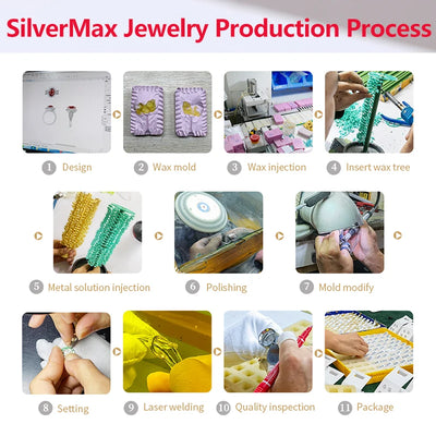 Luxury Full Moissanite Diamond Rings For Women Original 925 Sterling Silver Jewelry 18k Gold Plated Lady's Rings