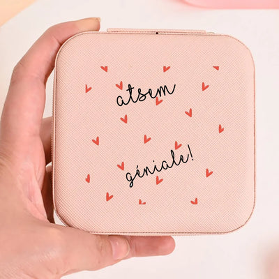 Thank You Mistress for This Great Year Jewelry Organizer Teacher's Day Gift for Her Garland Alphabet Jewelry Box Thanks teacher