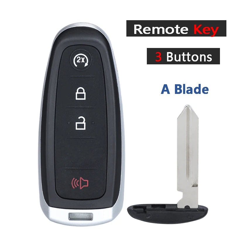 KEYECU M3N5WY8609 315MHz 433MHz ID46 4D63 Chip Smart Remote Key Fob for Ford Edge Escape Explorer Taurus Flex Focus Lincoln MKX