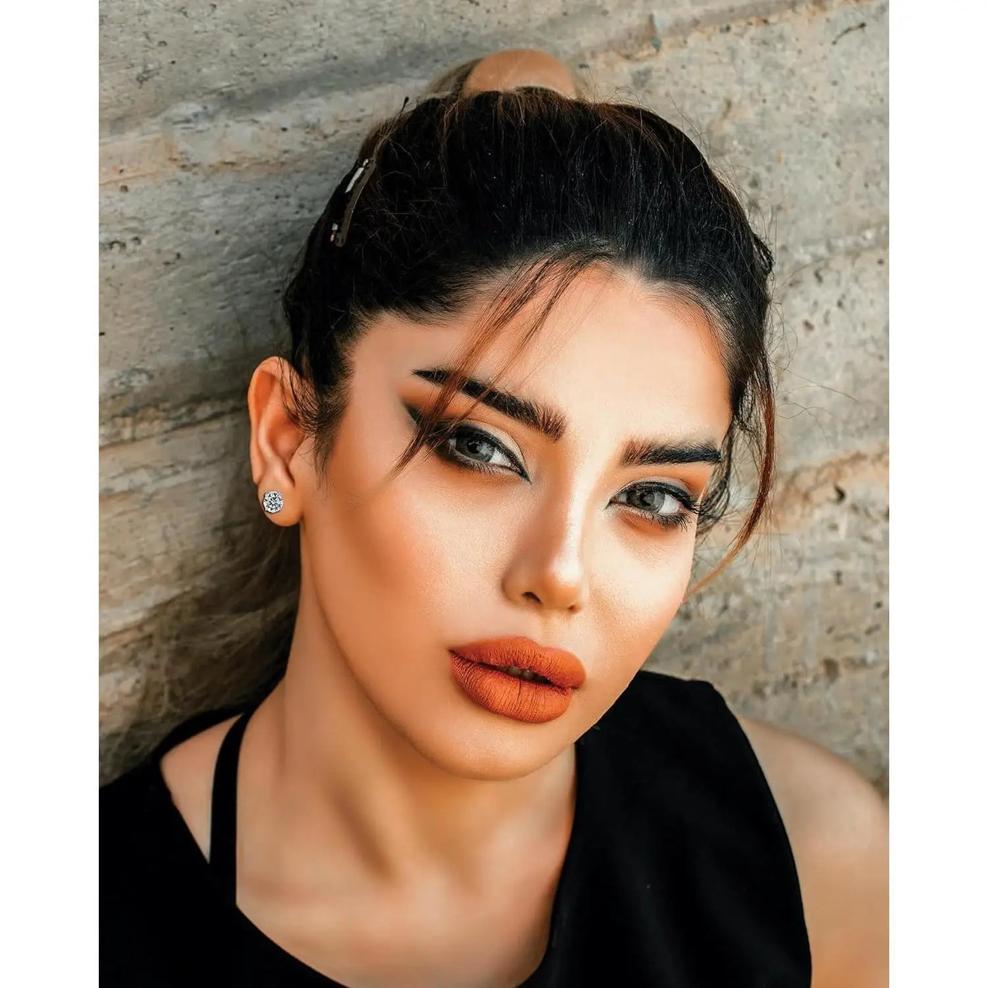 2 Pairs Stainless Steel Magnetic Stud Earrings for Men Women Non-piercing CZ Hypoallergenic 5-8MM