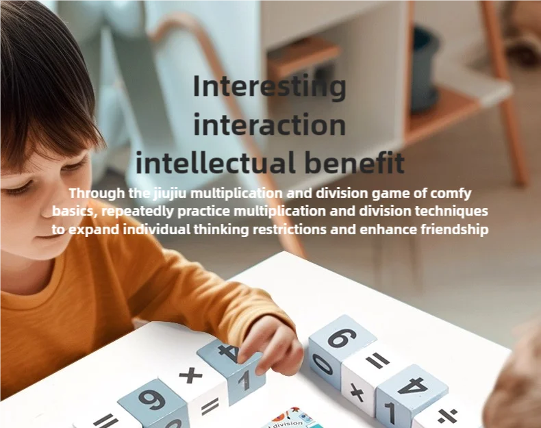 Montessori Wooden Double Player Multiplication and Division Game Kids 24 Point Game Teaching Aids Educational Toys For Children