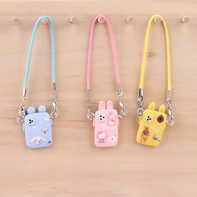 For Labubu Accessories For Crybaby Accessories Cartoon style camera phone Bag Plush Doll Accessories