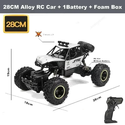 New 4WD RC Car 1:12 Off Road 4x4 Remote Control Cars Radio Buggy Truck Racing Drift with Led Lights Toys Gift for Children Adult