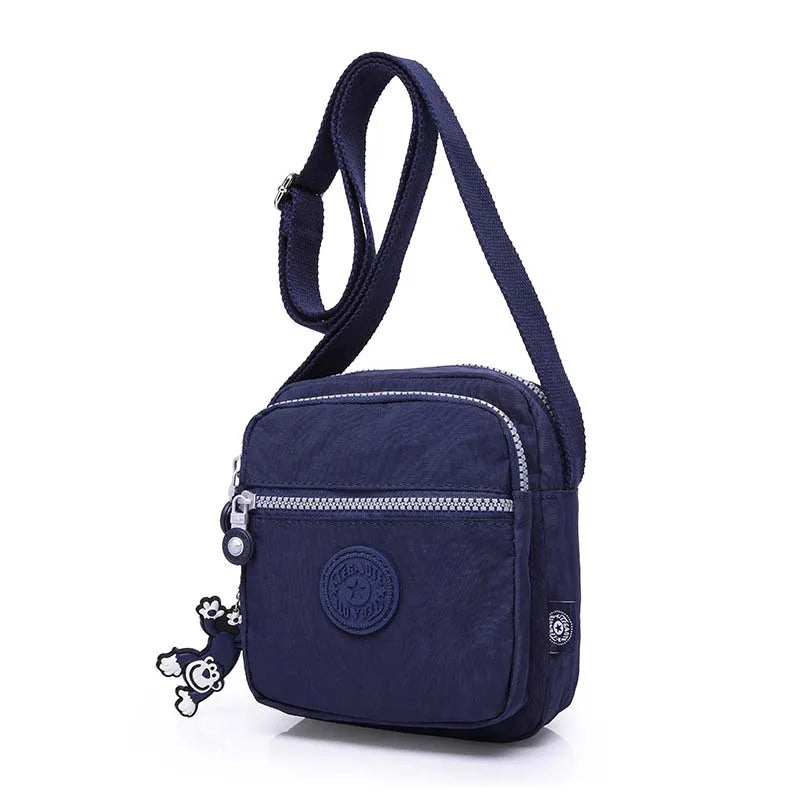 TEGAOTE High Quality Waterproof Men Women Shoulder Messenger Bag Cross Body Phone Purse Lightweight Blue Black Red Purple