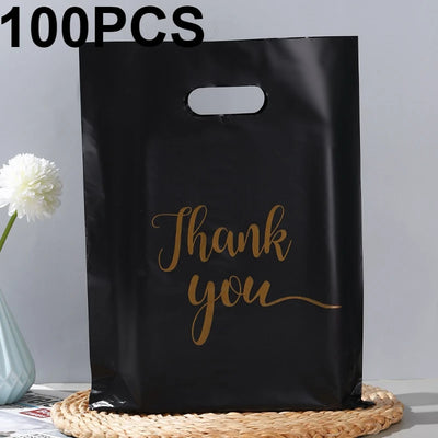 100PCS Thank You Gift Bags Candy Cookie Packaging Bag for Wedding Birthday Party Small Business Candy Pastry Store Packaging