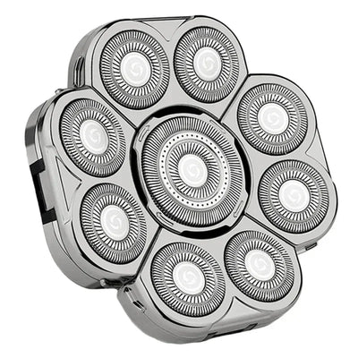 Universa 7 Heads Shaver Replacement Head for Head Shaver, and many Brands 8 & 6 & 5 Blades 9D Replacement Shaver