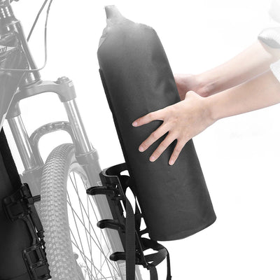 3L/7L Bike Fork Bag Waterproof Roll Top Dry Bag Bicycle Fork Bag Cycling Pack Bike Pannier New bicycle bag 2024