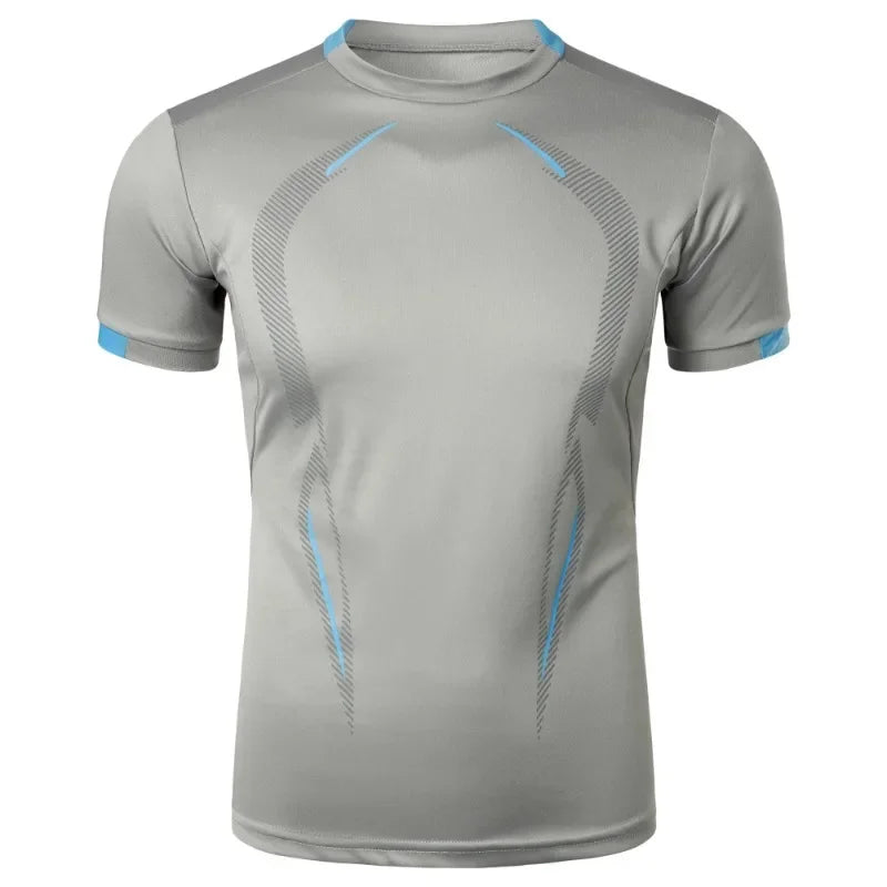 Mens Sport Gym Breathable T Shirt Men Quick Drying Jogging Tops Men Lightweight Training Tees Fitness Tops Running Sweatwear - The world bestselling 