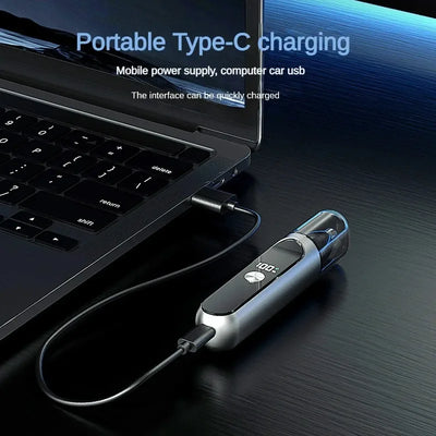 Nose Hair Trimmer Facial Hair Trimmer Beard Hair Trimmer Rechargeable Male Female Electric Nose Hair Trimmer USB Charging Mode