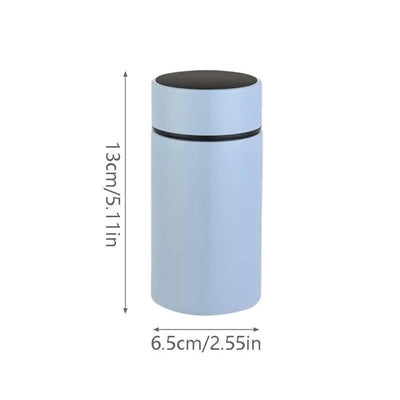 Christmas Thanksgiving Gifts Stainless Steel Bottle Vacuum Cup with Temperature Display Cups 200ml Portable for Coffee Cup