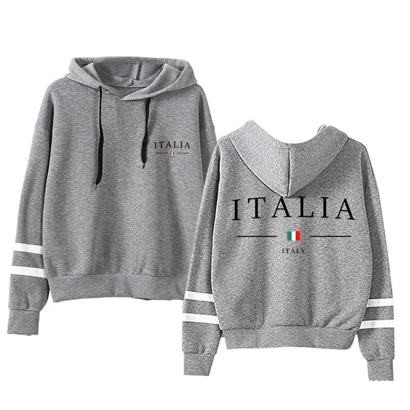 Women Clothing Hot Sale Daily Womens Sweatshirts Fashion Pullovers Versatile Hoodies Stripe Jogging Casual Printing Sports Style - The world bestselling 