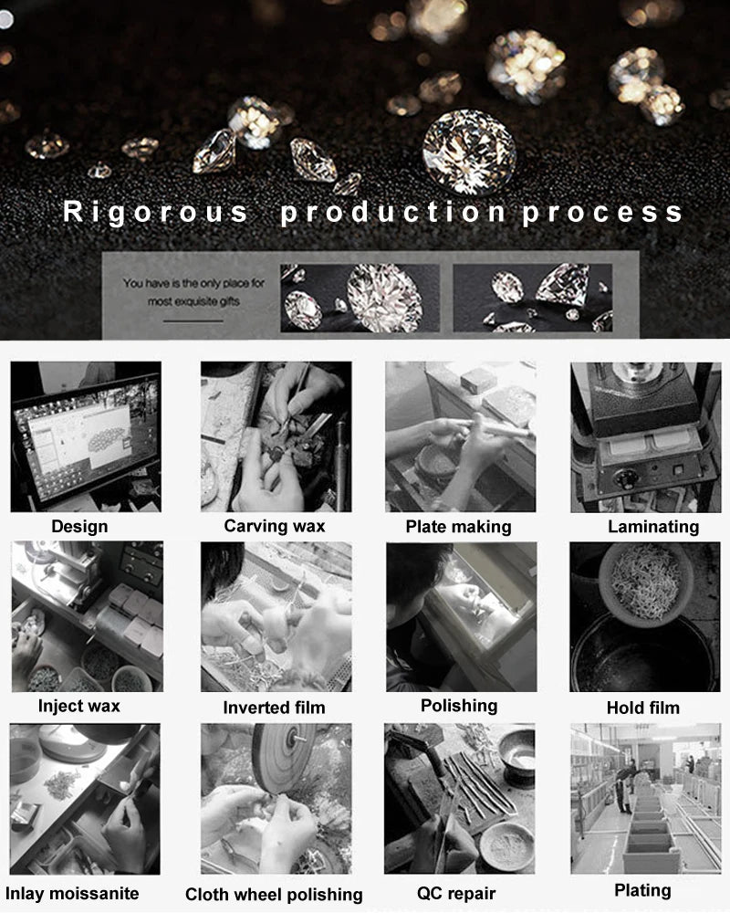 Smyoue 3/4/5CT Oval Cut Moissanite Pendant Necklace for Women Men Lab Diamond Classic Solitaire Chain Real 925 Sterling Silver