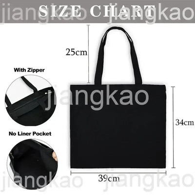 Love You Nanny Thank You for This New Year Print Women Tote Bag Shopping Bags Female Shoulder Bag Travel Handbag Gift for Nounou