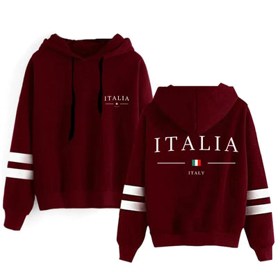 Women Clothing Hot Sale Daily Womens Sweatshirts Fashion Pullovers Versatile Hoodies Stripe Jogging Casual Printing Sports Style - The world bestselling 