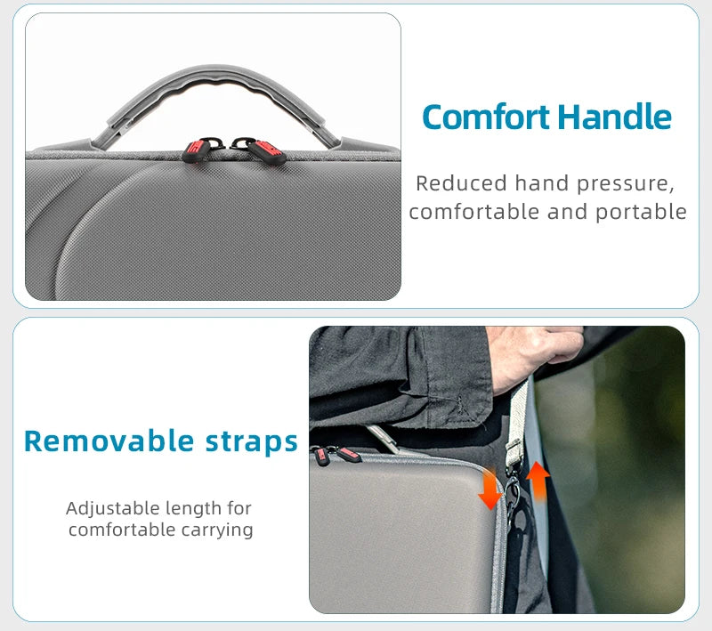 STARTRC for DJI Action 5pro sports camera PU storage bag DJI outdoor camera accessories box does not include sports camera