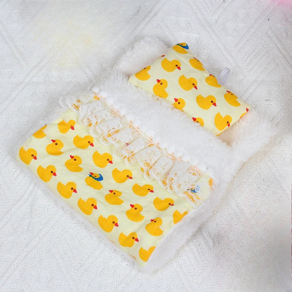 Doll Bed for Ropa Labubu V3 V4 Bed Pillows Sleeping Bag Pajama blindfold 1/12 BJD GSC Body9 DOD YMY Obitsu11 Doll Accessories