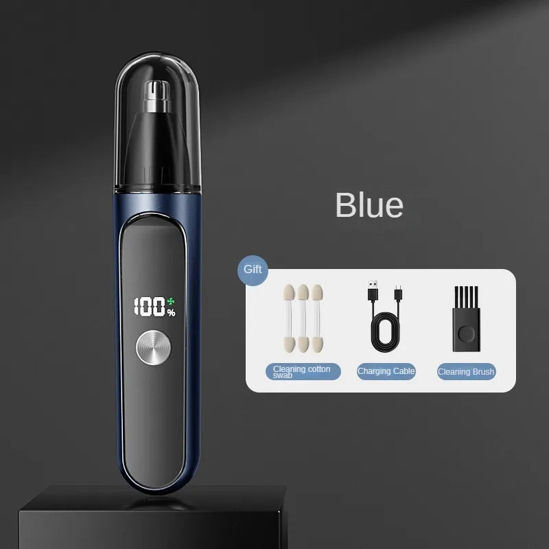 Nose Hair Trimmer Facial Hair Trimmer Beard Hair Trimmer Rechargeable Male Female Electric Nose Hair Trimmer USB Charging Mode