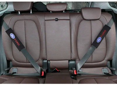 2PCS Car Interior Kit Seat Belt Shoulder Protection For Ford Focus 2 3 1 Fiesta MK1 MK2 MK3 MK7 Fusion Ranger Escort Mondeo