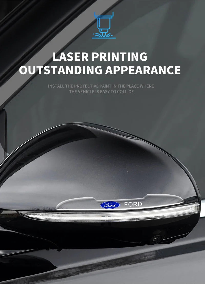 Invisible car Door Handle Shake Scratches Protective For Ford Fiesta Ranger Focus Kuga Mustang S-MAX Transit Mondeo Fusion Esco