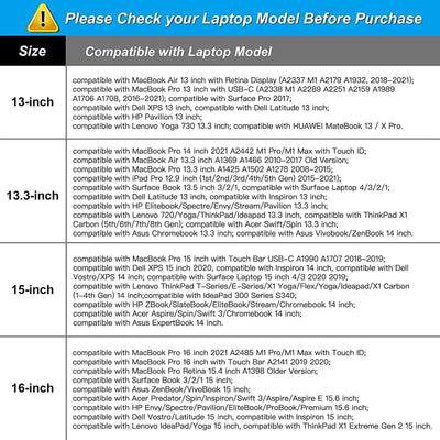 Waterproof Laptop Bag 13 13.3 14 15 16 inch for MacBook Air Pro M1 M2 M3 Lenovo HP Asus Acer Notebook Shoulder Handbag Sleeve