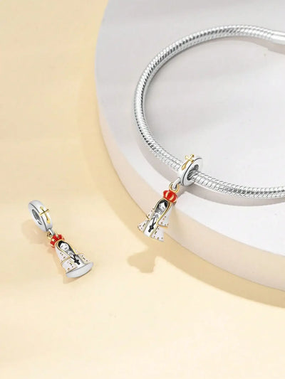 Cute little bear mouse  snowman Beads Charm Silver Plated Fit Charms Silver 925 Original Bracelet for Jewelry Making DIY Charm