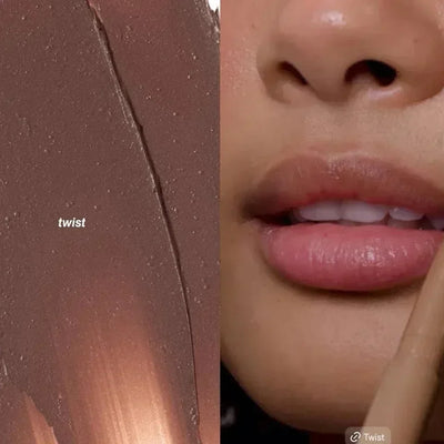 Facial Skincare Glazing Milk Yellow Storage Bag Lemontini Lip Gloss Skin Peptide Lip Shape Pen Lasting Lipstick Make Up Mirror