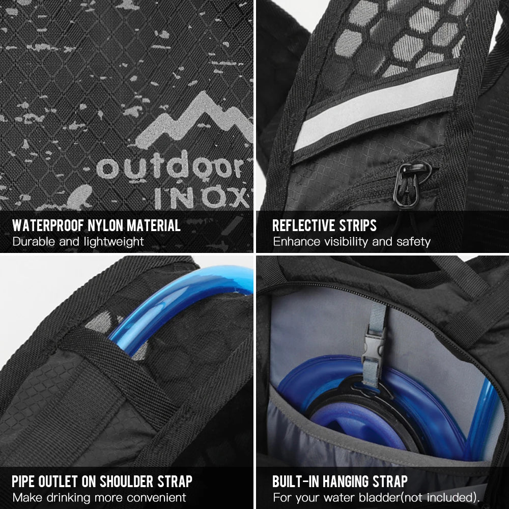 12L Outdoor Running Backpack Bicycle Sports Vest Ultralight Riding Bag Women Men Breathable Jogging Sport Backpack For Camping