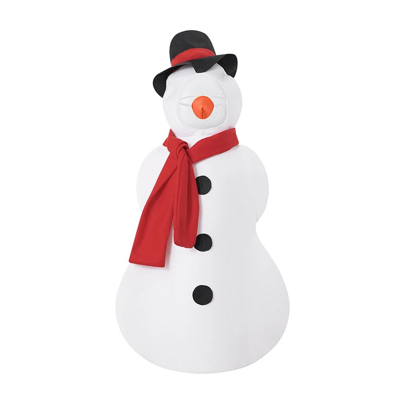 Snowman Costume Set with Sleeveless Jumpsuit Faux Nose and Scarf - 3 Piece Christmas Halloween Outfit for Kids - The world bestselling 