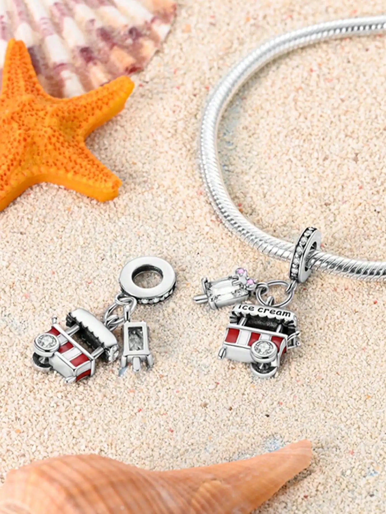 Cute little bear mouse  snowman Beads Charm Silver Plated Fit Charms Silver 925 Original Bracelet for Jewelry Making DIY Charm