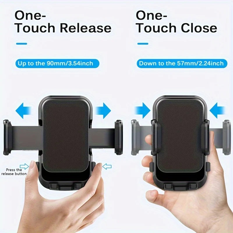 Car Phone Holder for Cars, Suction Cup Style Air Vent Navigation Bracket, Mounting Clip for Inside the Car