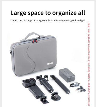 STARTRC for DJI Action 5pro sports camera PU storage bag DJI outdoor camera accessories box does not include sports camera