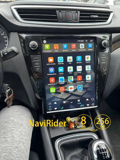 DSP Carplay Vertical Screen For Nissan X-Trail Xtrail X Trail T32 Qashqai J11 2012 - 2025 Navi 12.1" Android 15 Car Radio Stereo