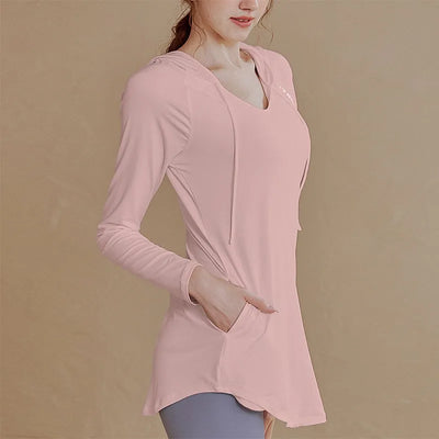 Women's Sports Wear For Fitness Running Jogging Seamless Long Sleeve Gym Woman Sport Shirt Yoga Top Female Workout Tops T-shirt - The world bestselling 