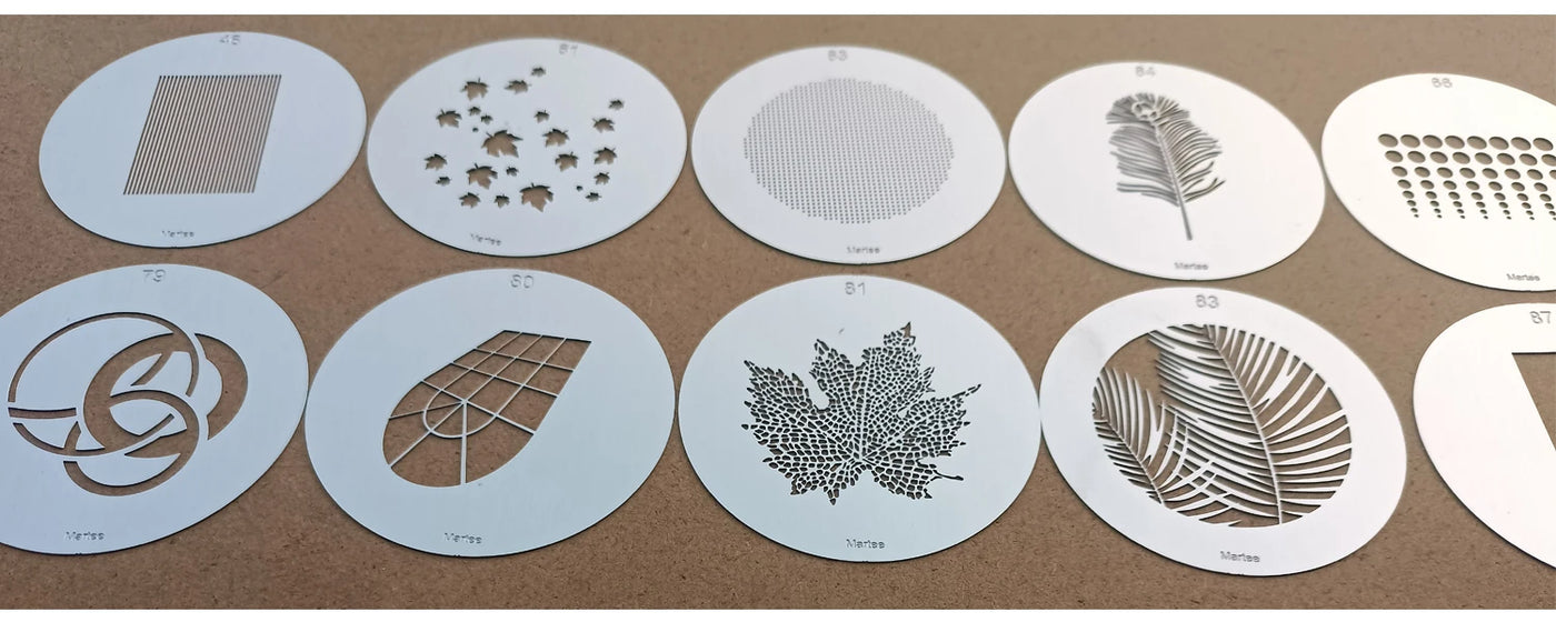 20PCS 86MM 66MM GOBO Bones Bar Heart Moon Skulls Bat Swing Halloween Interior Photo Wedding Portrait Children's Photography SA-P