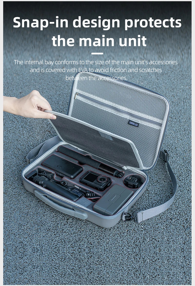 STARTRC for DJI Action 5pro sports camera PU storage bag DJI outdoor camera accessories box does not include sports camera