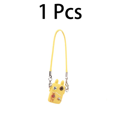 For Labubu Accessories For Crybaby Accessories Cartoon style camera phone Bag Plush Doll Accessories