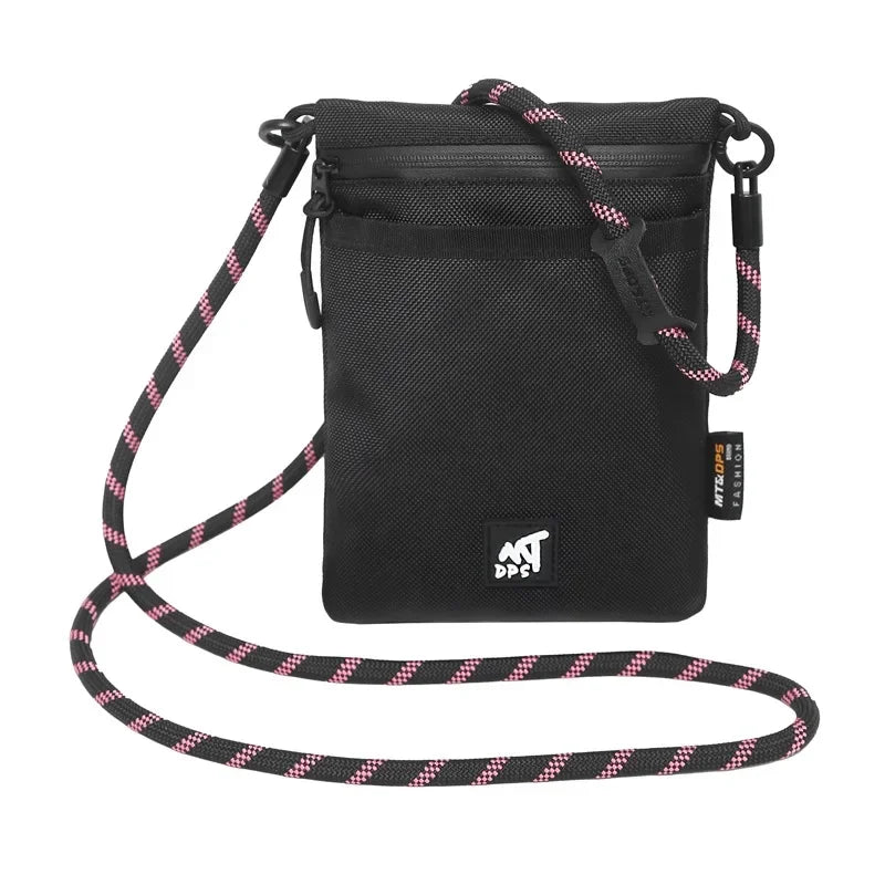 Original Design Nylon Messenger Bag Unisex Waterproof Crossbody Shoulder Bag for Men Women Urban Streetwear Travel Phone Storage