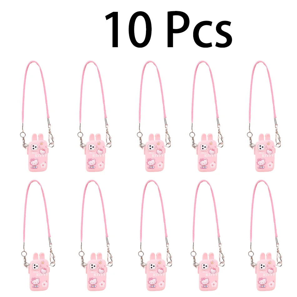 For Labubu Accessories For Crybaby Accessories Cartoon style camera phone Bag Plush Doll Accessories