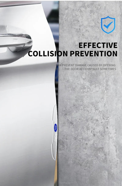 Invisible car Door Handle Shake Scratches Protective For Ford Fiesta Ranger Focus Kuga Mustang S-MAX Transit Mondeo Fusion Esco